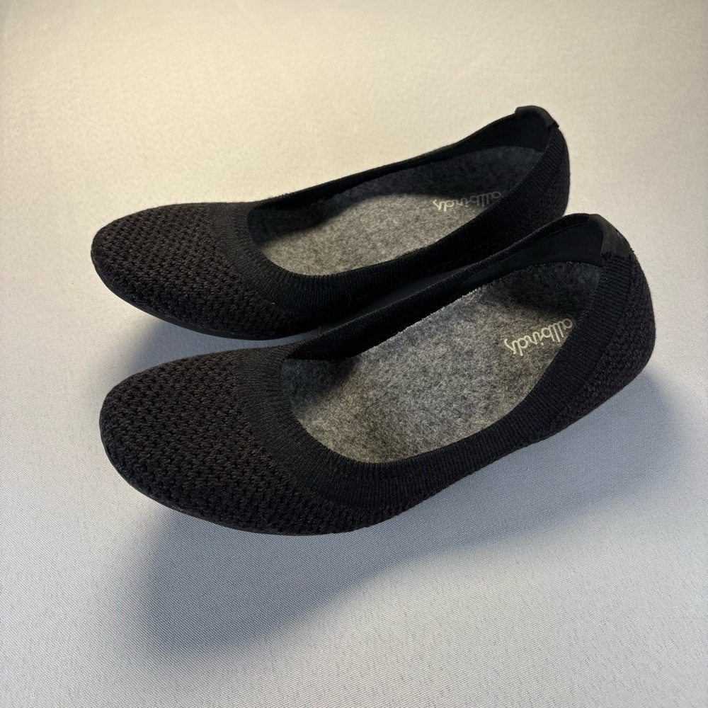 allbirds black tree breezers flats